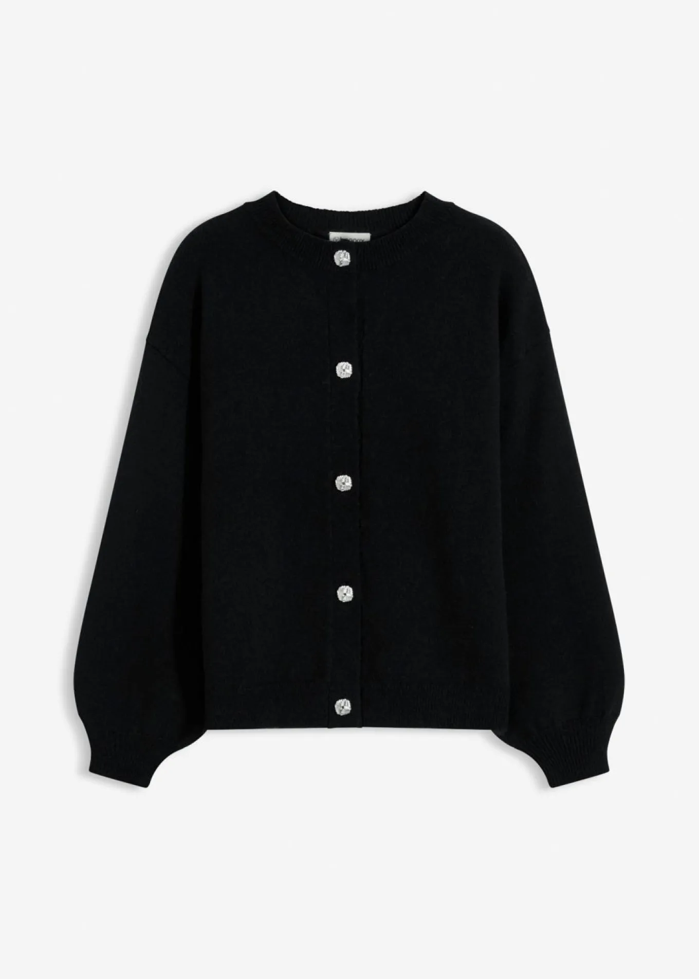 Chaqueta de punto con botones decorativos