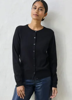 Chaqueta de punto con contenido de seda