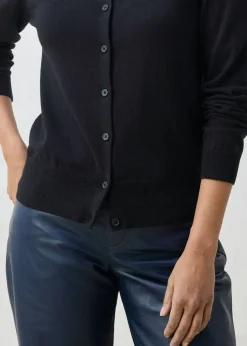 Chaqueta de punto con contenido de seda
