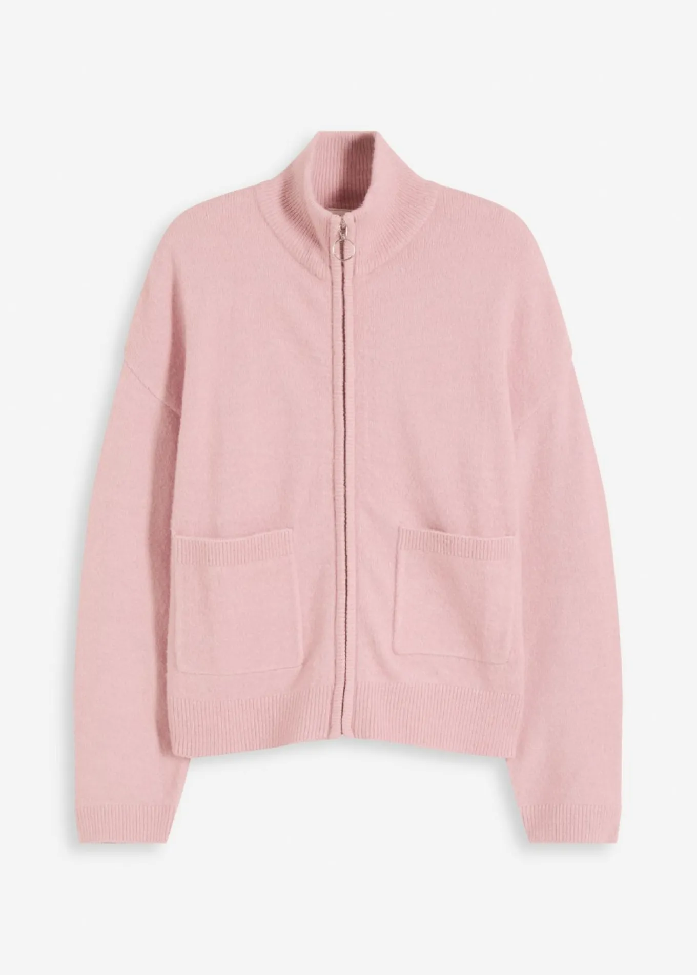 Chaqueta de punto con cremallera