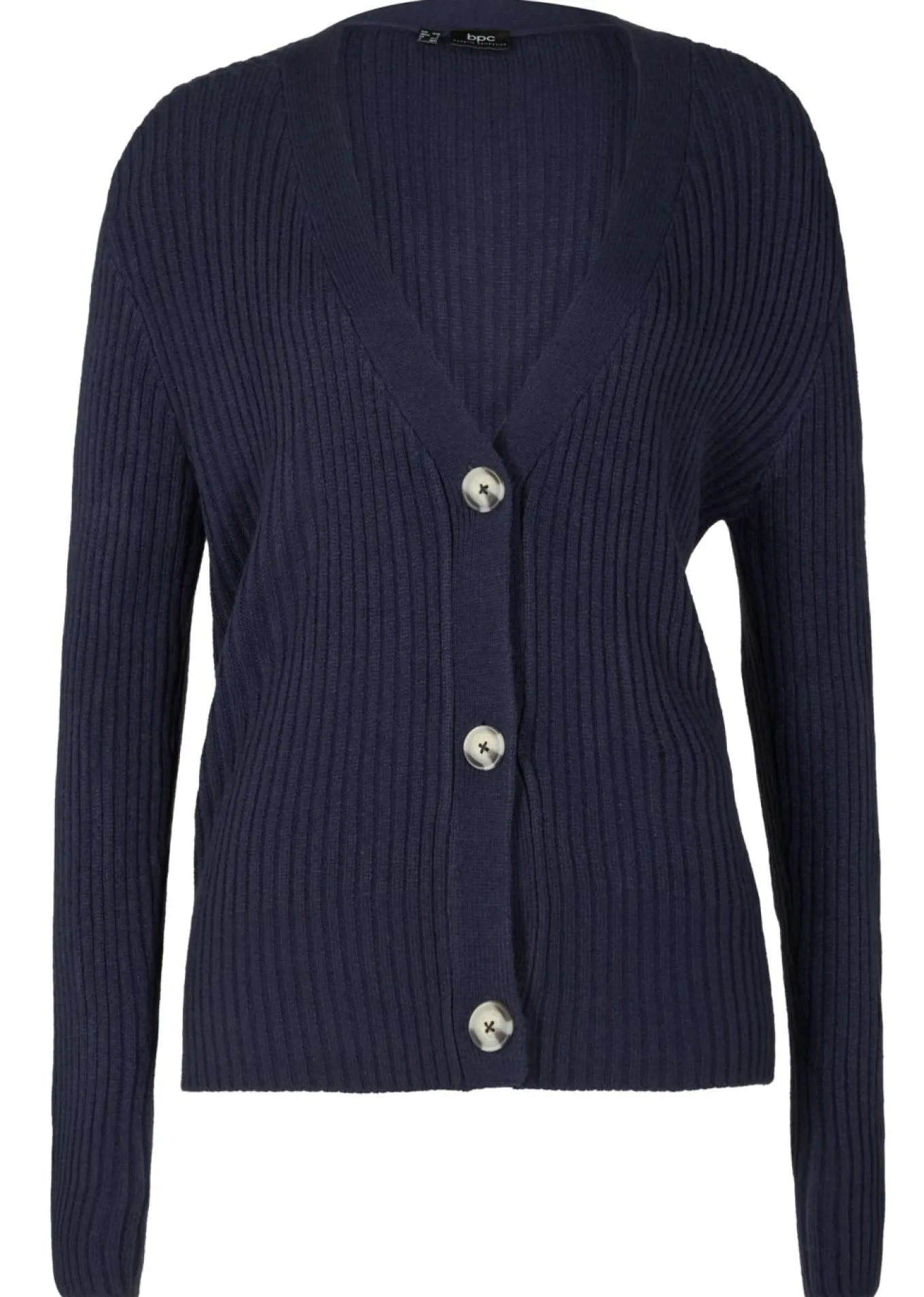 Chaqueta de punto de canalé