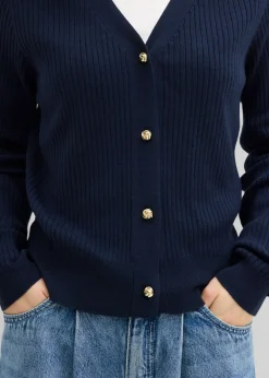 Chaqueta de punto de mezcla de viscosa suave