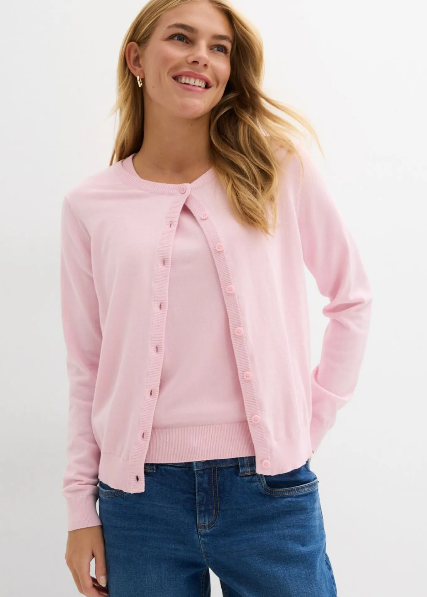 Chaqueta de punto fino