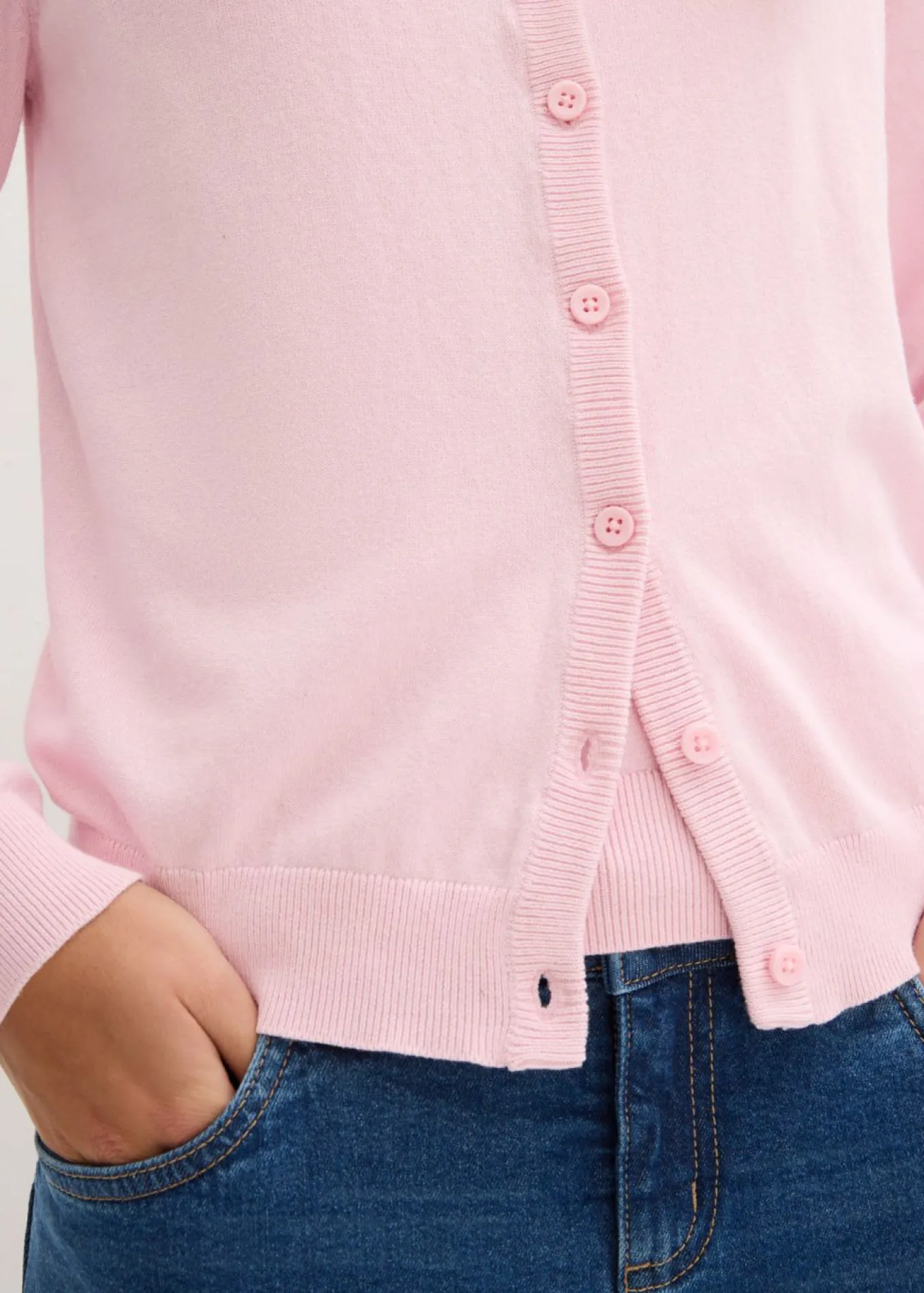 Chaqueta de punto fino