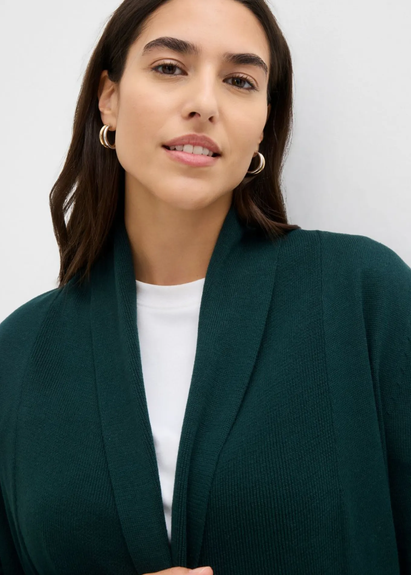 Chaqueta de punto fino