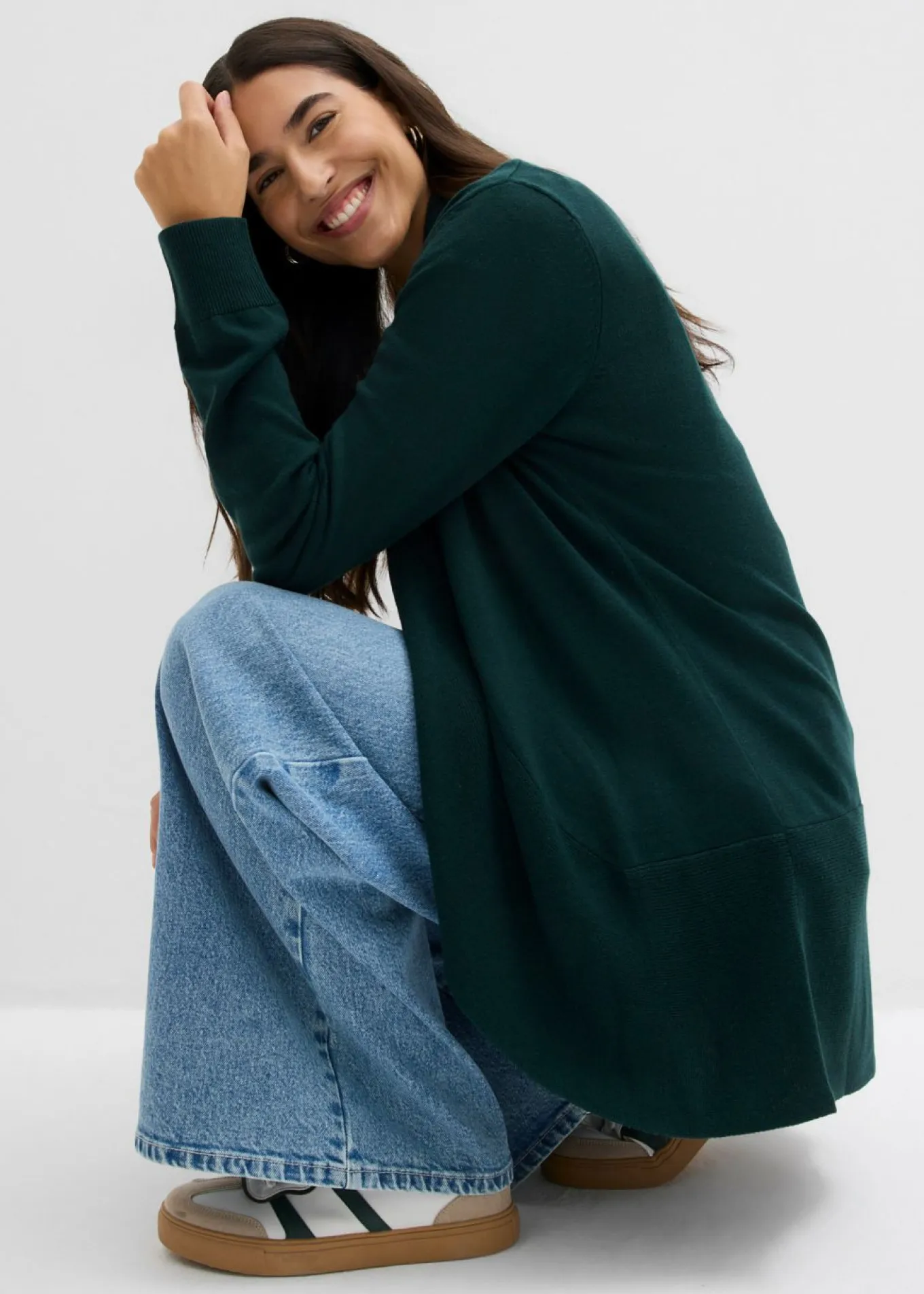 Chaqueta de punto fino