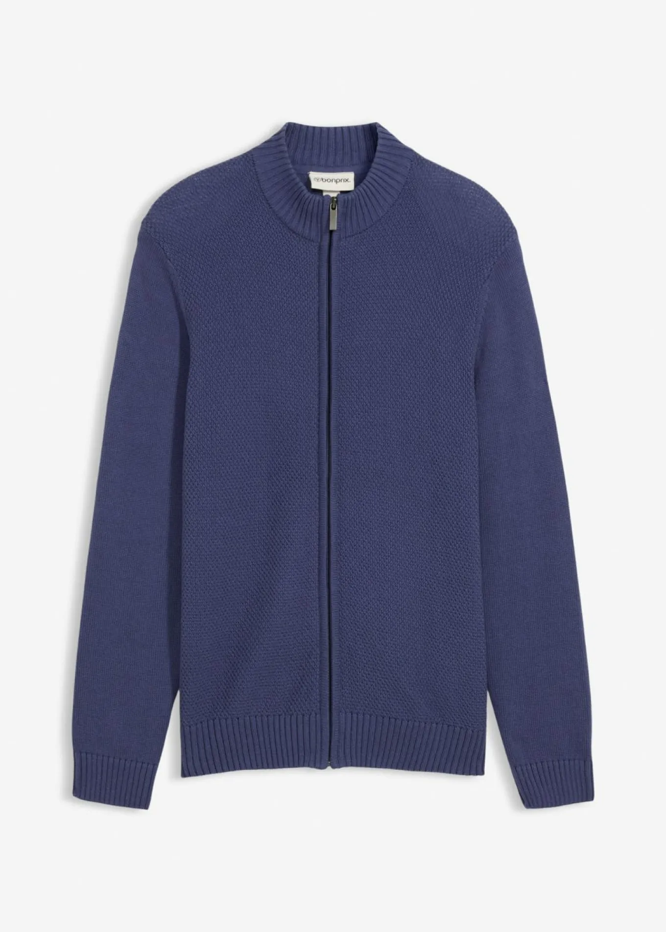 Chaqueta de punto fino de algodón puro