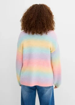 Chaqueta de punto grueso en suave mezcla de lana