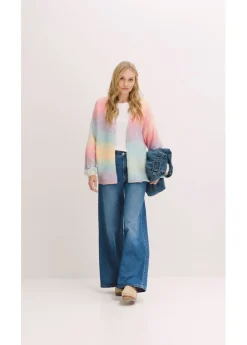 Chaqueta de punto grueso en suave mezcla de lana