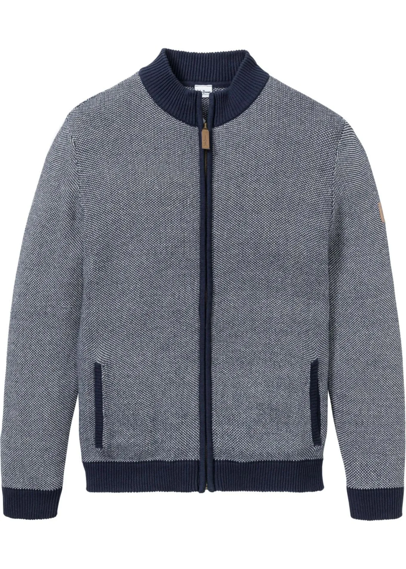 Chaqueta de punto grueso de algodón puro