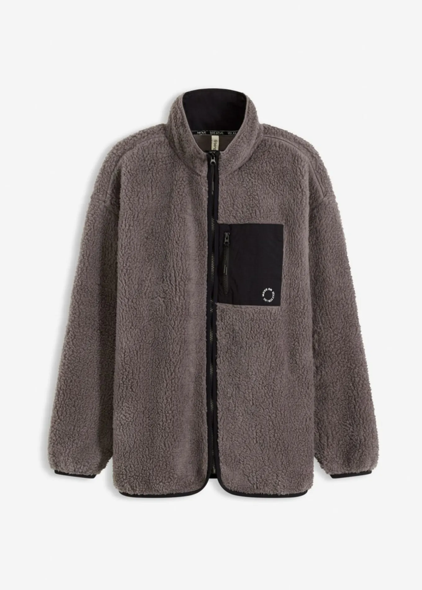 Chaqueta deportiva funcional con corte holgado