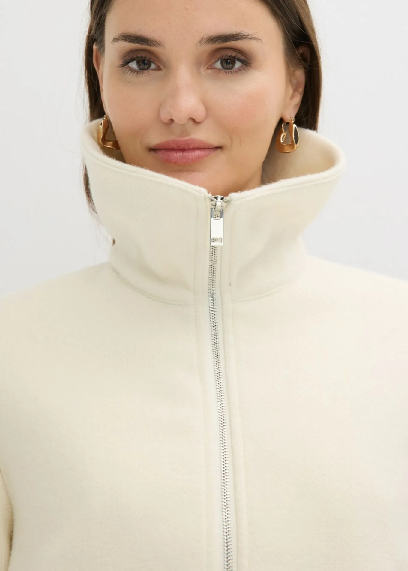 Chaqueta forrada oversize