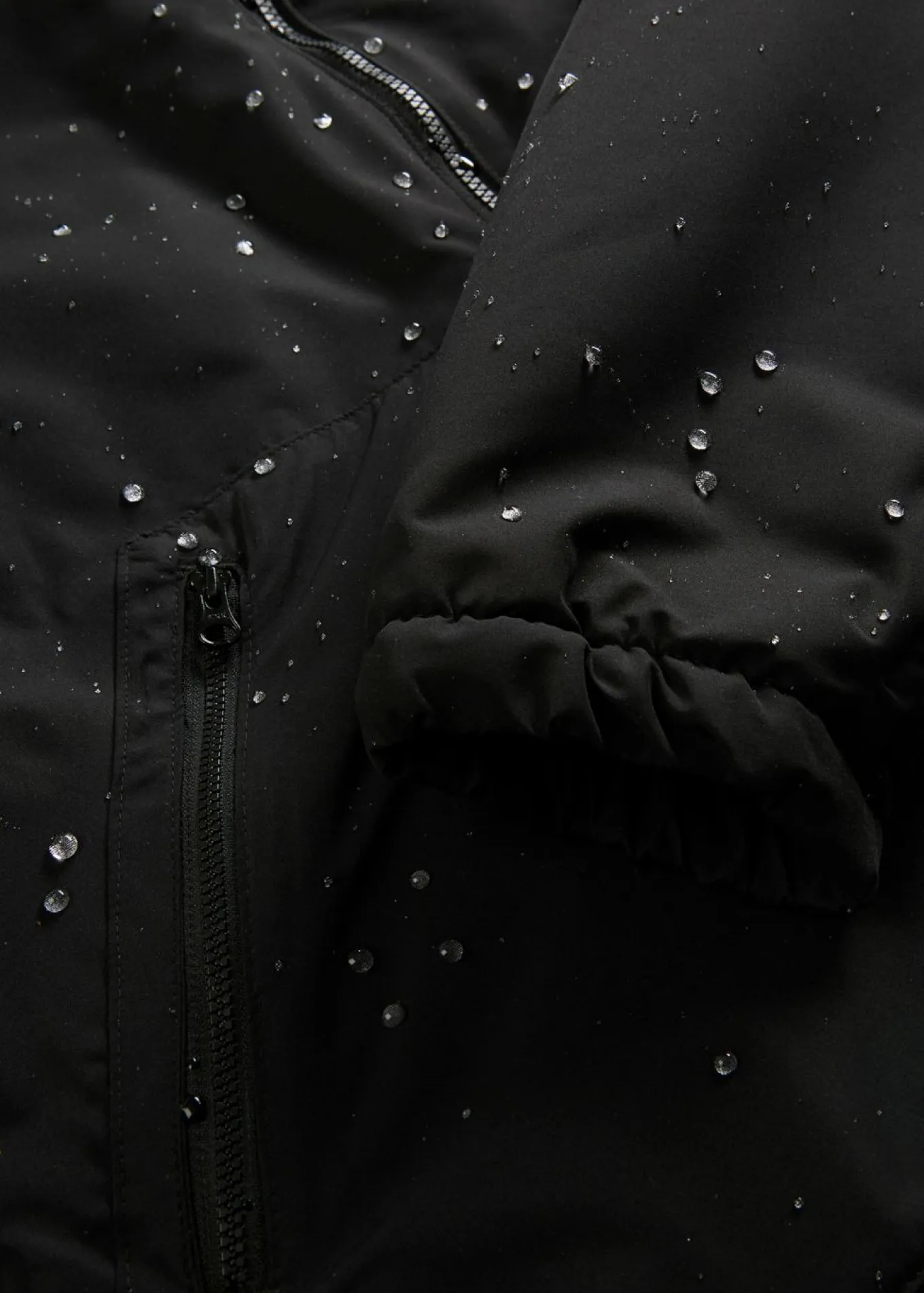 Chaqueta funcional impermeable con forro cálido