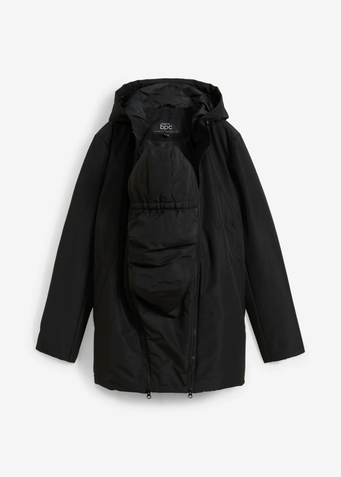 Chaqueta funcional premamá, 3 en 1, ligeramente guateada y con función de porteo