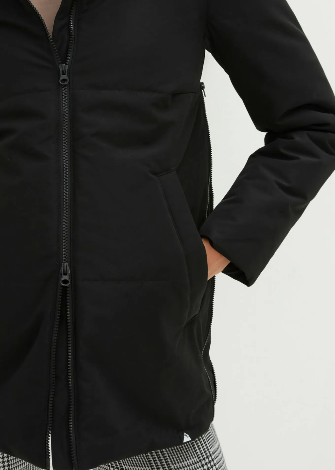Chaqueta funcional premamá, 3 en 1, ligeramente guateada y con función de porteo