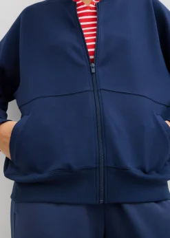 Chaqueta holgada de chándal de neopreno