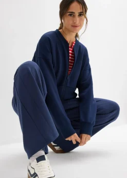 Chaqueta holgada de chándal de neopreno