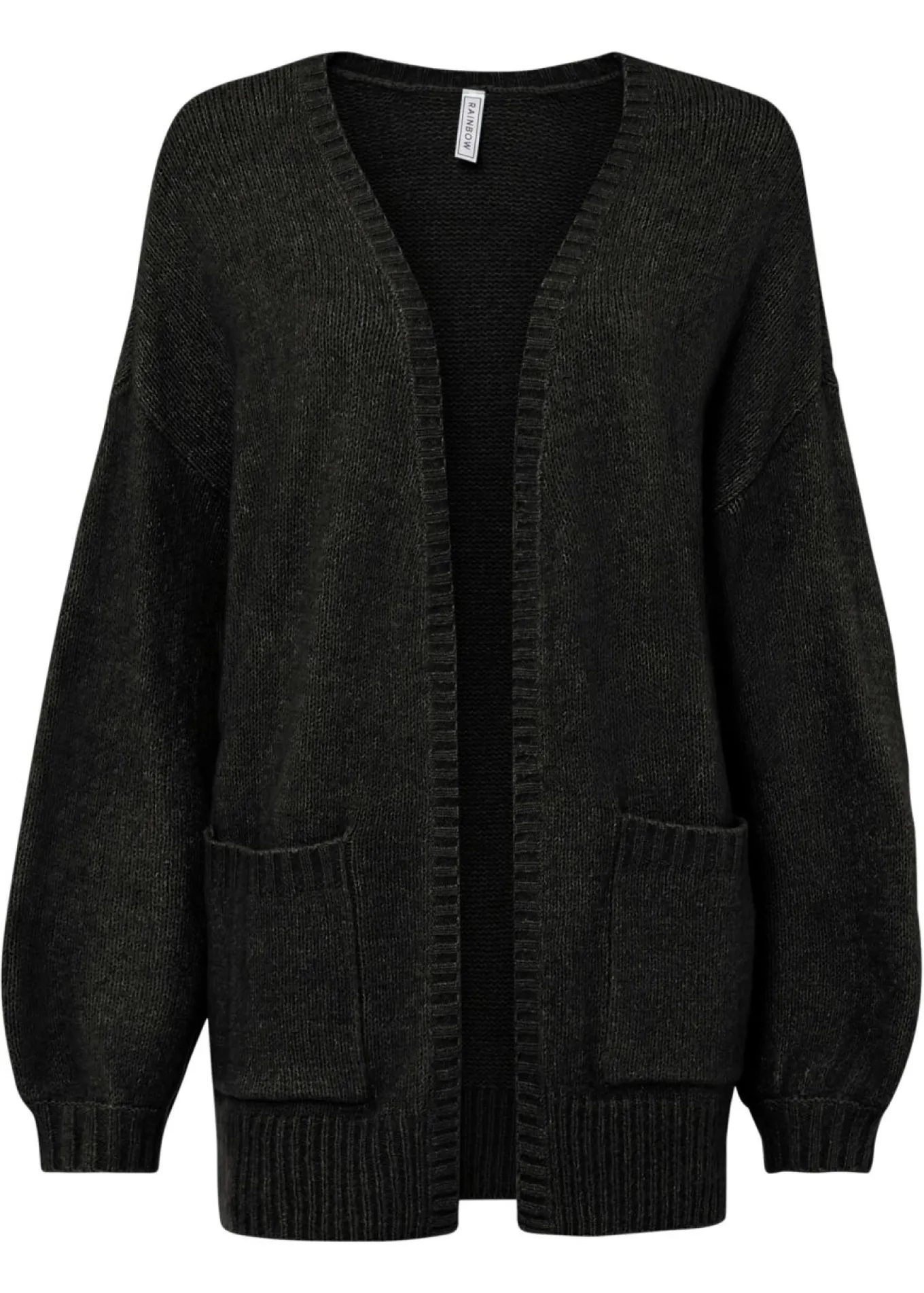 Chaqueta holgada de punto
