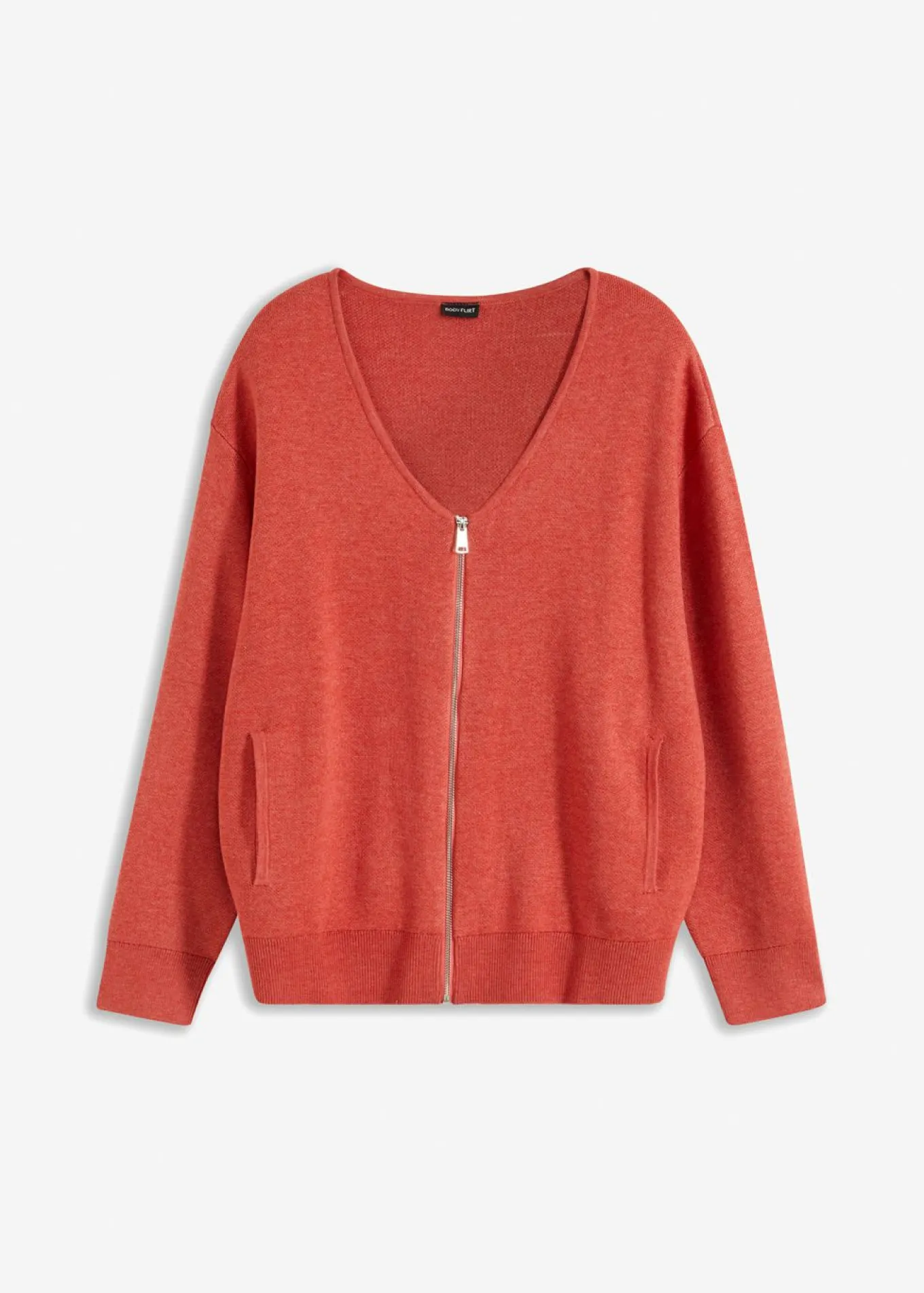 Chaqueta holgada de punto