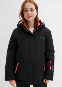 Chaqueta impermeable de esquí con detalles deportivos