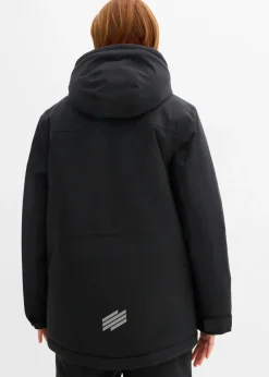 Chaqueta impermeable de esquí con detalles deportivos