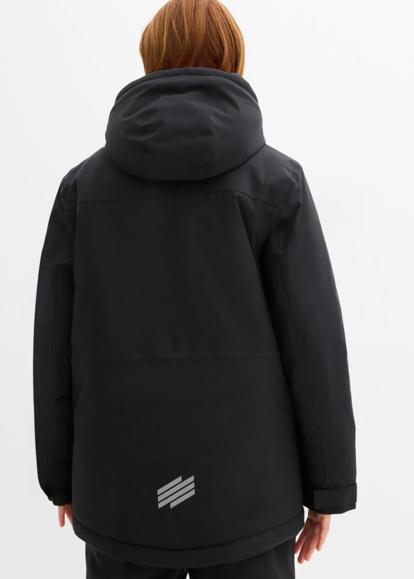 Chaqueta impermeable de esquí con detalles deportivos
