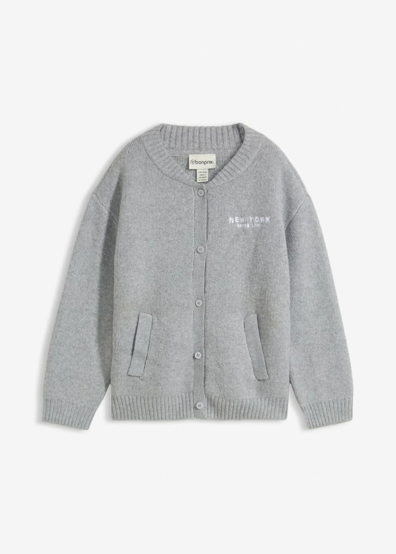 Chaqueta oversize de punto
