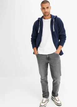 Chaqueta polar con capucha y bolsillos