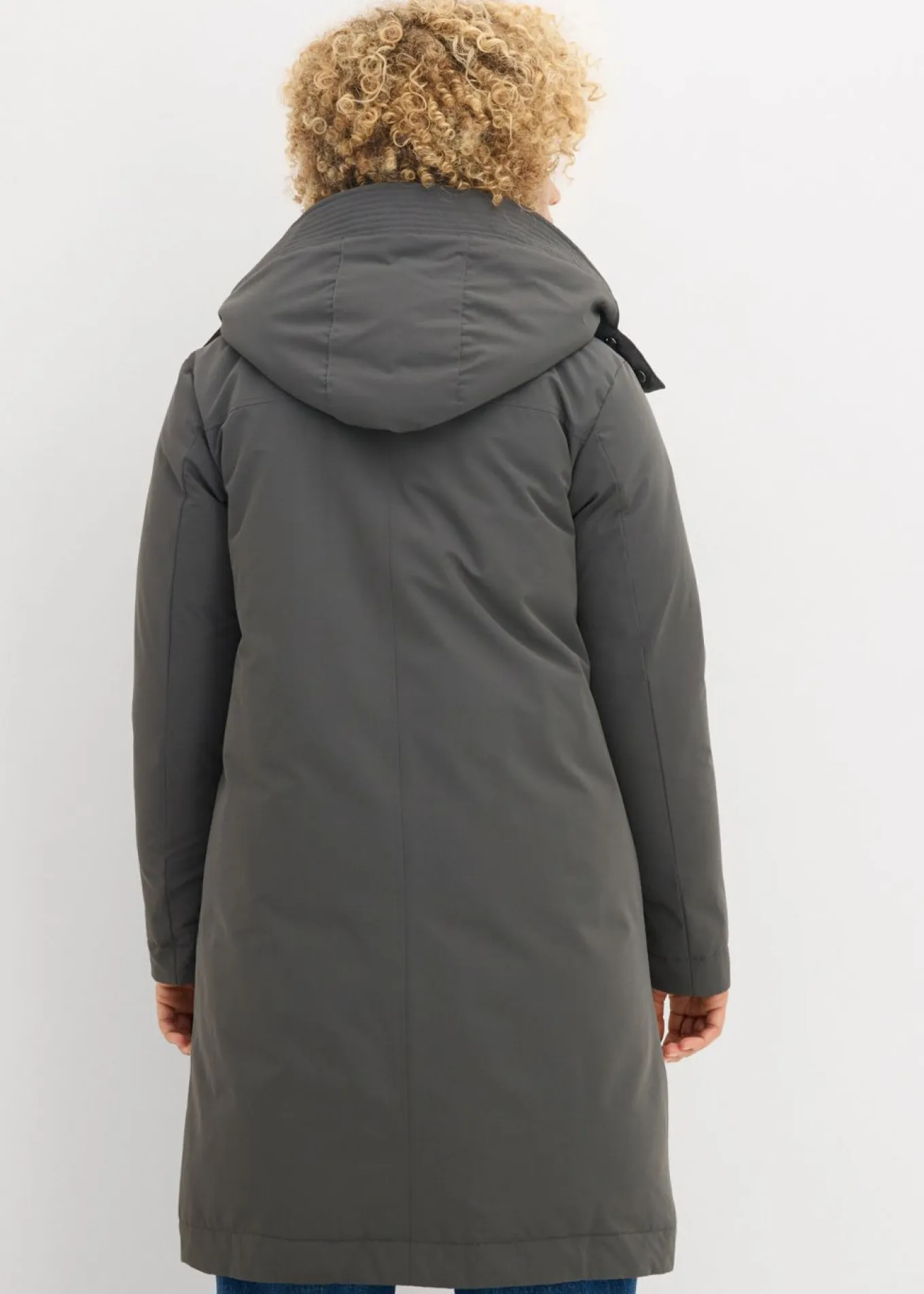 Chaqueta repelente al agua para exteriores con aspecto 2 en 1