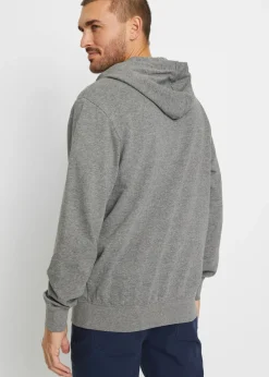 Chaqueta tipo sudadera con capucha y corte cómodo