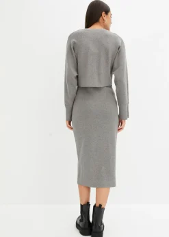 Conjunto de vestido de punto (2 piezas)