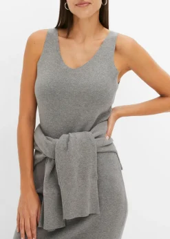 Conjunto de vestido de punto (2 piezas)
