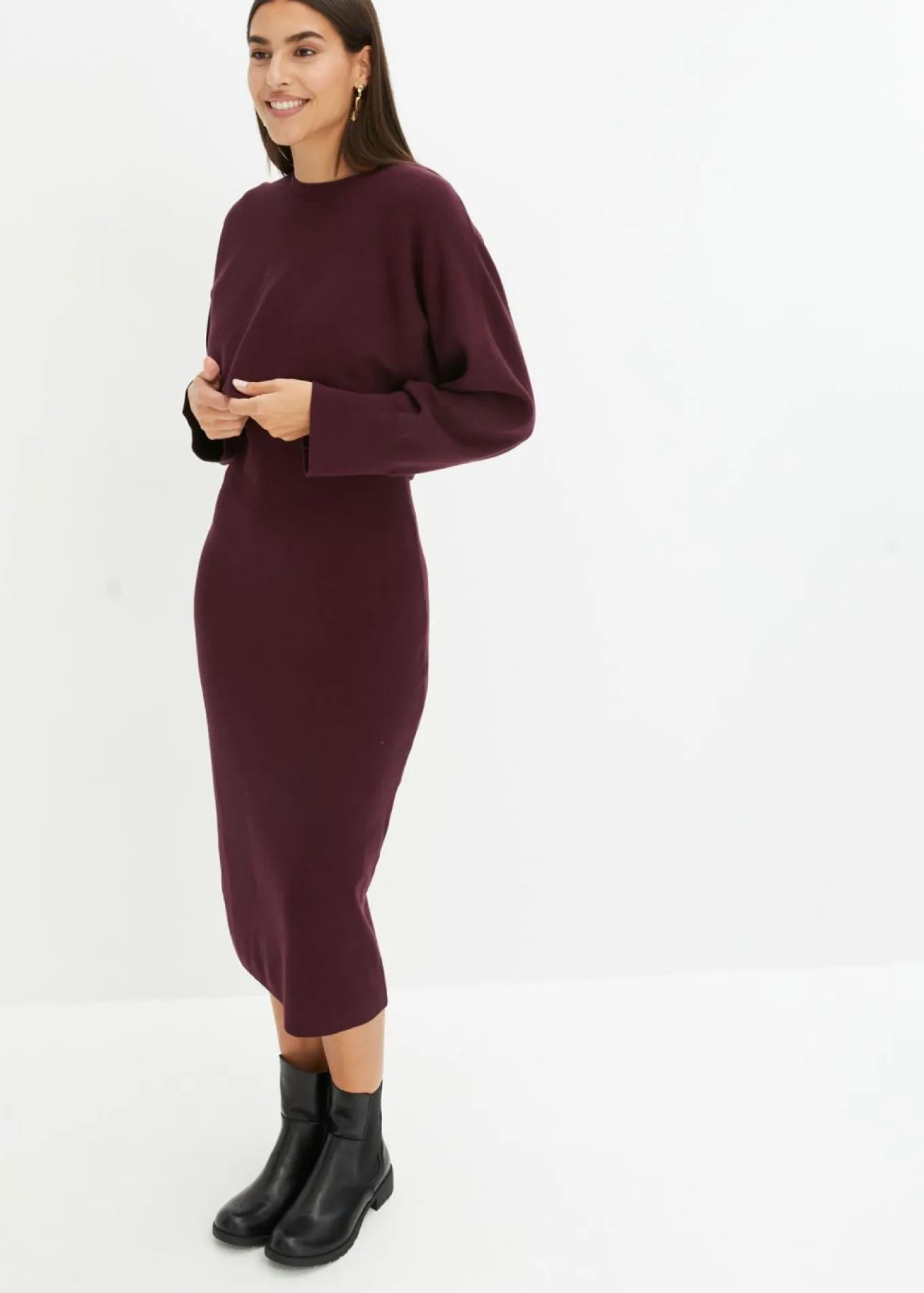 Conjunto de vestido de punto (2 piezas)