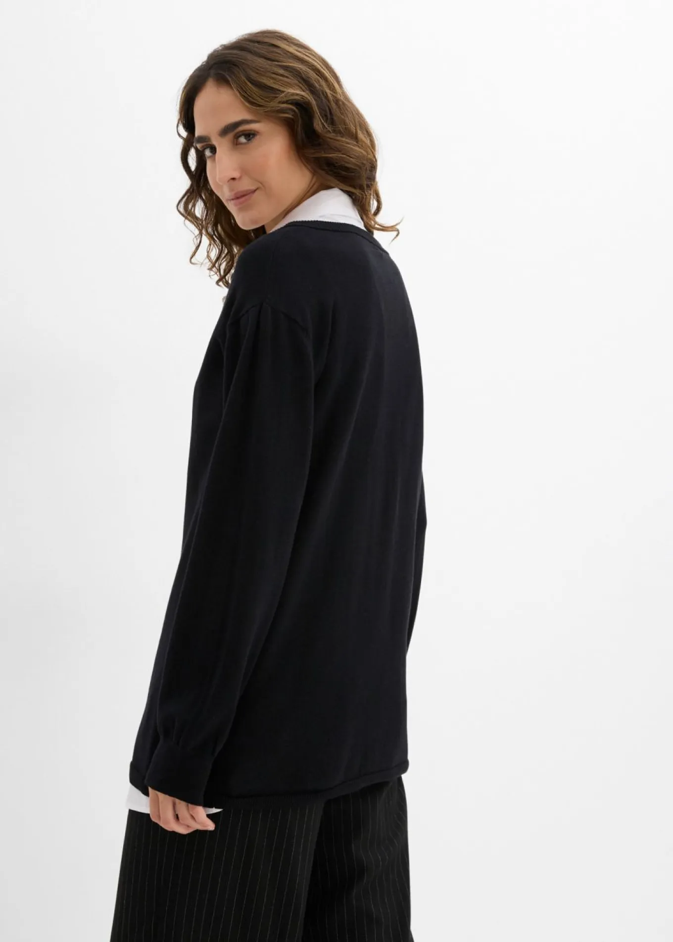 Conjunto premamá/de lactancia compuesto por jersey y blusa sin mangas de algodón orgánico