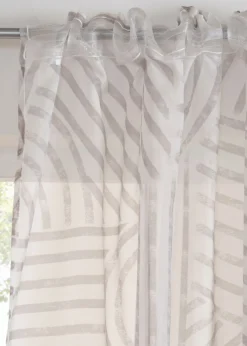 Cortina con estampado gráfico (1 unidad)
