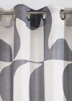 Cortina de poliéster reciclado con estampado gráfico (1 unidad)