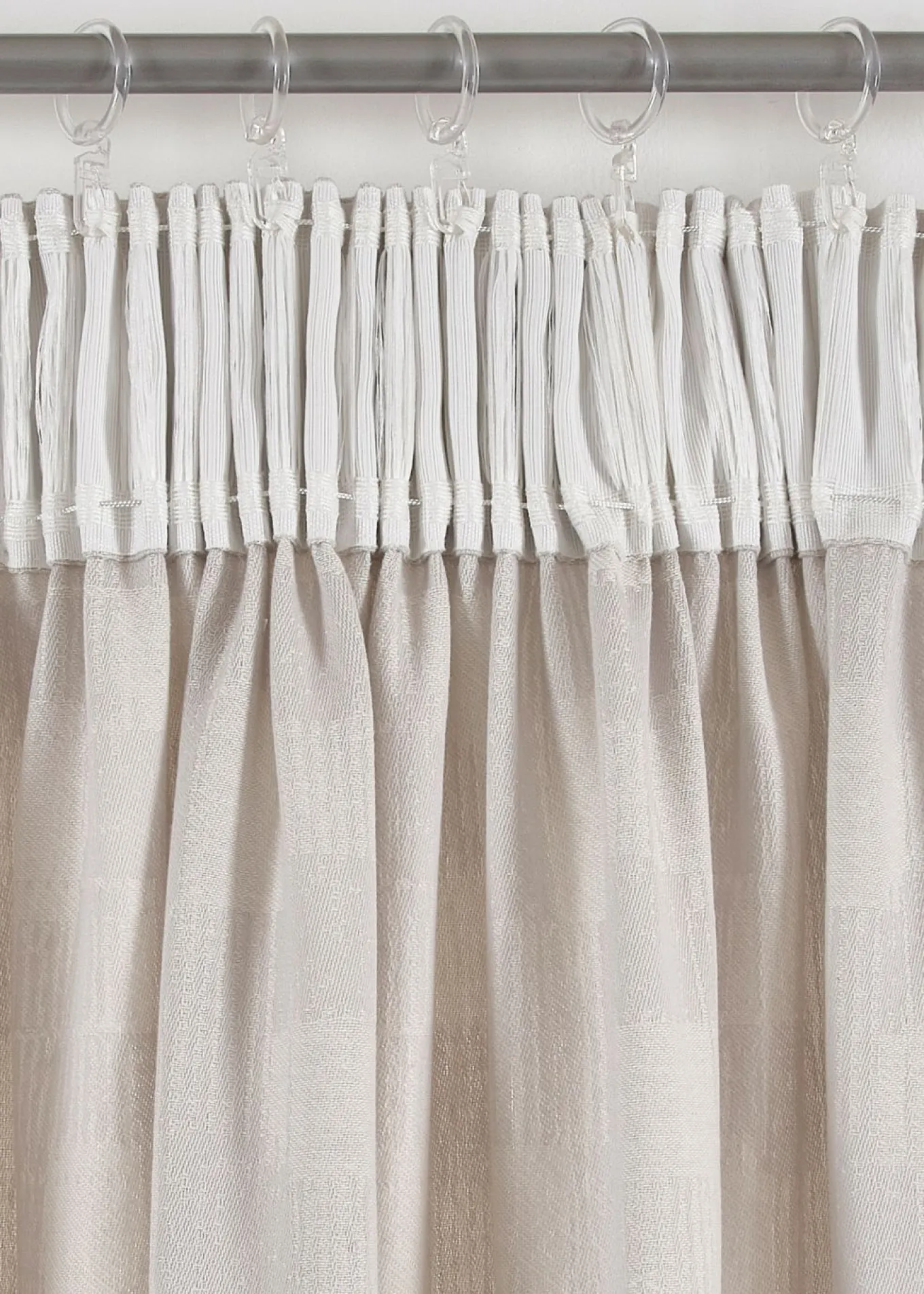 Cortina jacquard de algodón orgánico (1 unidad)