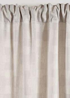 Cortina jacquard de algodón orgánico (1 unidad)