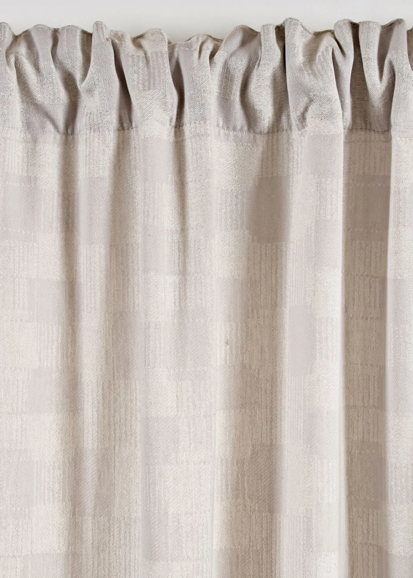 Cortina jacquard de algodón orgánico (1 unidad)