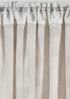 Cortina jacquard de algodón orgánico (1 unidad)