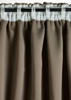 Cortina oscurecedora con estampado brillante (1 unidad)