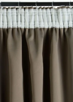 Cortina oscurecedora con estampado brillante (1 unidad)