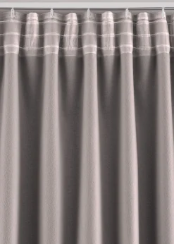 Cortina térmica con reverso de polar suave, también en largo extra (1 unidad)