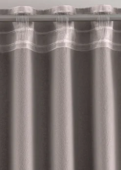 Cortina térmica con reverso de polar suave, también en largo extra (1 unidad)