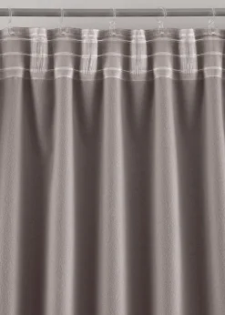 Cortina térmica con reverso de polar suave, también en largo extra (1 unidad)