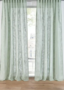 Cortinas con textura (2 unidades)