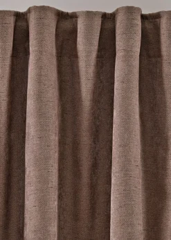 Cortinas oscurecedoras con estructura (2 unidades)