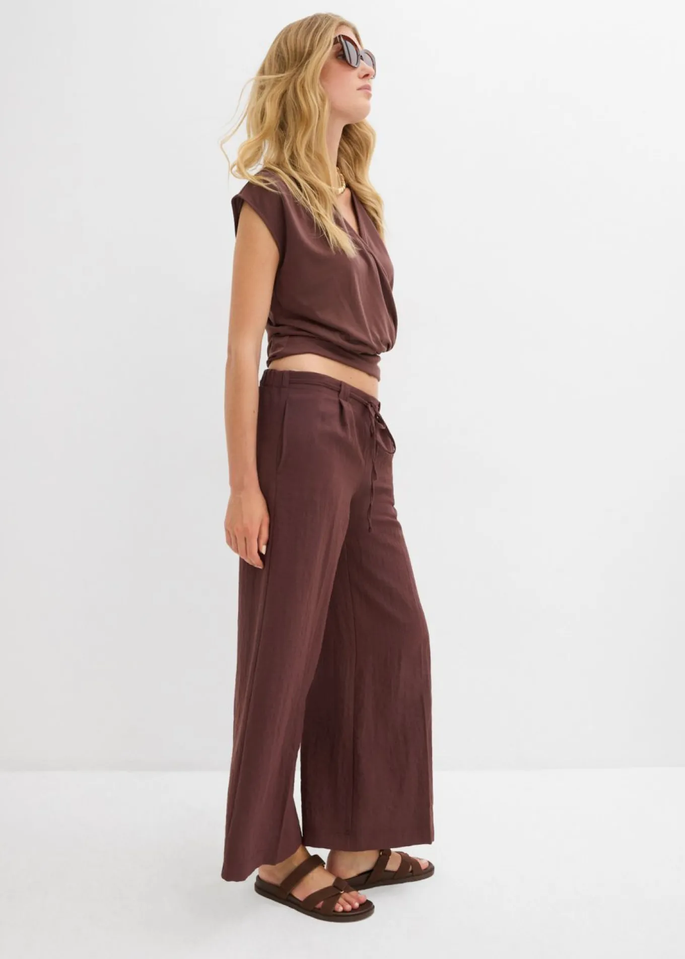 Culotte de mezcla de viscosa fluida