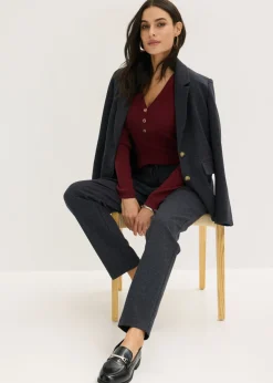 Elegante pantalón elástico