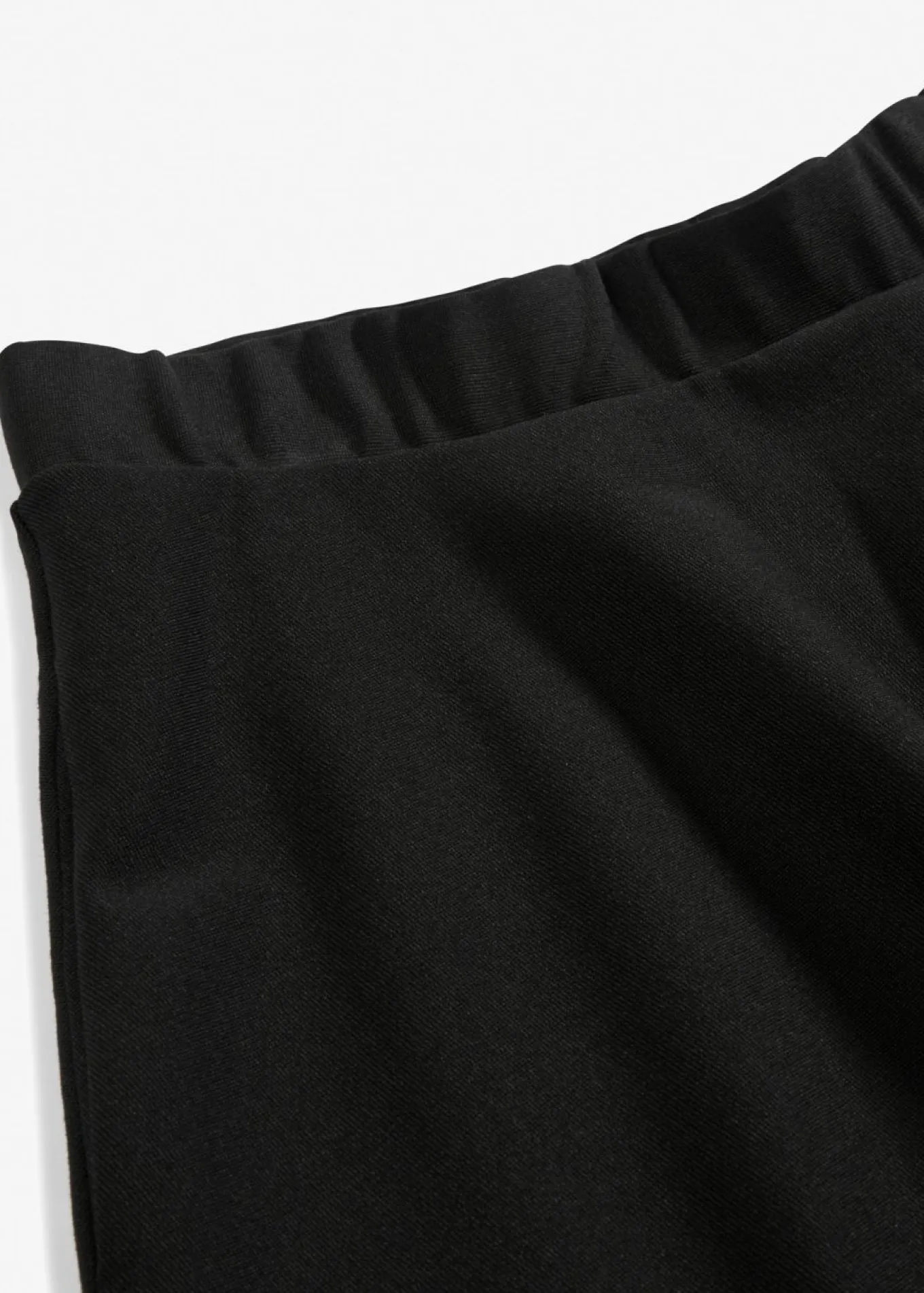 Falda midi de mezcla de viscosa, por la rodilla